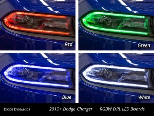 Dodge Charger Circuit Board - Diode Dynamics - RGBW DRL LED Boards - `19-`21